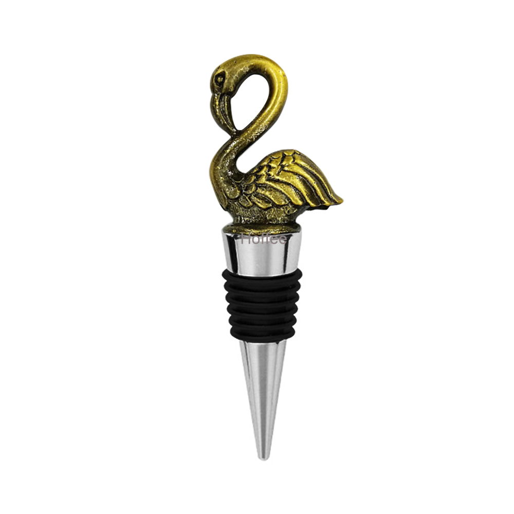 07.Flamant rose en bronze Anique
