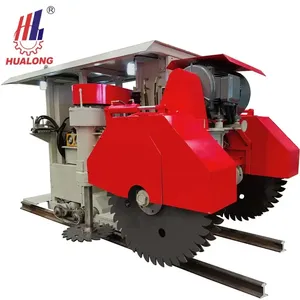 Hualong Machinery HKSS-1400 Laterite Soft Stone Limestone Sandstone Quarry Stone Cutting Machine For Houses Brick Mining