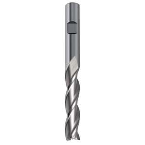 KRINO - 240102000 HSS-CO 8% Fraises à trois cannelures avec tige de Weldon série longue-EAN 8014249403548 FORETS METAL DRILL BITS - Product Image 1