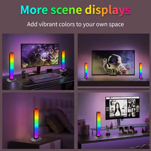 Smart LED <strong>Light</strong> Bars &amp; RGB Table <strong>Lights</strong> <strong>with</strong> App Control USB Powered 3 Control Modes for Room PC &amp; TV Backlight-2PCS - Product Image 6