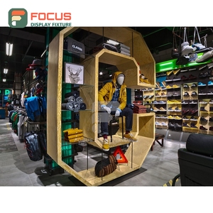 Upgrade Design Store Project Stainless Steel Showcase Cabinet Store Solution Franchise Clothing Store - Product Image 3
