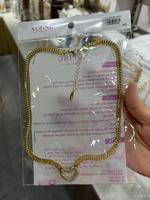Conjunto de Joyería XUPING al por Mayor, Collar y Pulsera de Cadena Cubana Chapada en Oro de 14K, Estilo Hip Hop para Hombre