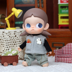 Ga Zi Jie <b>Doll</b> Clothes Plush Vest Zsiga 8/10 Action Figure Outfit Unisex Collectible Toy Wear - Product Image 1