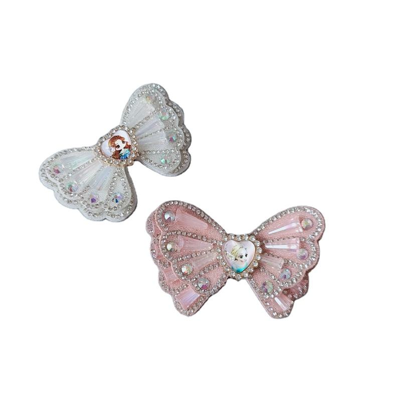 Satin Bow Shoe Clips Elegant Accessories for Women's Shoes
