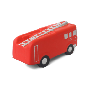 Balle anti-stress camion de pompiers avec logo personnalisé, jouet en mousse souple à presser, anti-stress, soulagement de l'anxiété, cadeau de sauvetage d'urgence pour pompier - Product Image 4