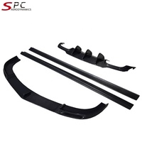SPC Carbon-Karosserie-Kit für Benz C63 Limousine 2012-2014 Carbon-Tuning-Karosserie-Kit für Mercedes Benz W204 C63 Auto-Stoßstangenteile