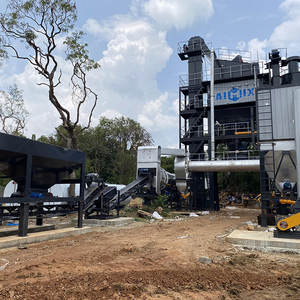 Fabbrica asfalto Mixer Station 80 T/H 100 T/H 120 T/H asfalto impianto di miscelazione per la vendita - Product Image 5