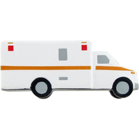 Balle anti-stress personnalisée en PU en forme d'ambulance
