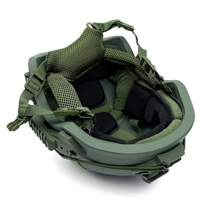 Casque tactique UHMWPE/Aramide de style Wendy IIIA – Protection de la tête pour l'entraînement en extérieur (Noir, Marron Coyote, Vert Olive) - Product Image 3