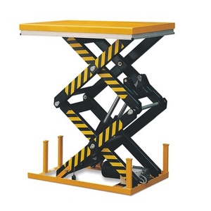 Electric Wide <strong>Platform</strong> Scissor Lift With 1000kg Capacity And 12.2m Max Height For Increased <strong>Work</strong> Efficiency - Product Image 4