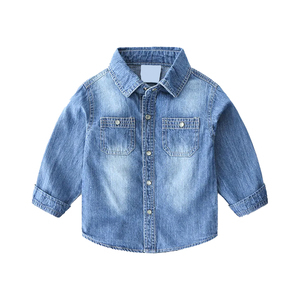 OEM Custom Made Men's Casual Long Sleeve Denim Shirt Élégant Confortable Écologique Respirant Coton pour les Sports de Plein Air - Product Image 1