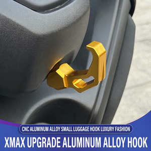 Para Yamaha XMAX 2017-2026, gancho pequeño modificado, gancho pequeño de aluminio CNC XMAX, gancho de posición original para el vehículo. - Product Image 6