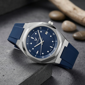 Montres à Marque Privée, Montre de Luxe Personnalisée, Montre Classique pour Hommes, <span class=keywords><strong>Bracelet</strong></span> en <span class=keywords><strong>Silicone</strong></span> Luminescent, Montre à Quartz avec Votre Propre Logo - Product Image 1