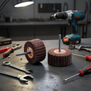 Fervi <b>Grinding</b> <b>Wheel</b> Mixed Stem Canvas Abrasive Cloth 100 Grit Max 9000 Rpm - Product Image 3