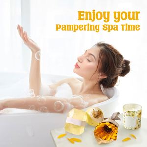 Paquete de Regalo de Spa para Mujer, Cestas de Regalo Únicas y Relajantes para Baño y Cuerpo, para Parejas Recién Casadas, Regalos para Cumpleaños - Product Image 6