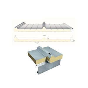 Painéis de Teto para Conservatório em Aço Estilo Industrial com Espuma Acústica e Isolamento Térmico - Product Image 5