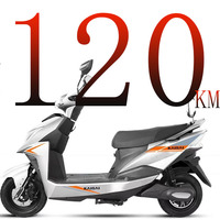 Bicicleta de carga de bajo costo, 1500 W, motocicleta eléctrica Ckd, scooters eléctricos de 2 ruedas, bicicleta potente para adu