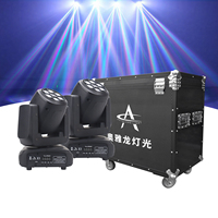 Luz Móvil Portátil de 6*10W RGBW con Efecto Láser, Luz Programable DMX para Discotecas, Bodas y Actuaciones en Vivo