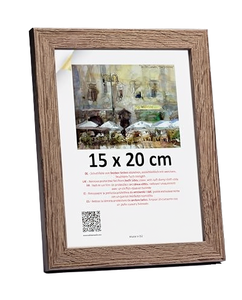 Decoración para el Hogar, Marco de Fotos de Madera con Impresión UV Ecológica de 30x40CM con Paspartú, Decoración de Mesa - Product Image 1