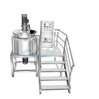 Mélangeur de liquides et de gels alimentaires en acier inoxydable 304 de qualité alimentaire, avec chemise chauffante/refroidissante, prix usine, vente chaude Guanyu