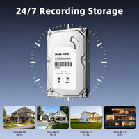Disque dur de surveillance SATA reconditionné de 3,5 pouces 500 Go 1 To 2 To 3 To 4 To 6 To 8 To 14 To pour XVR/DVR/NVR Surveillance CCTV