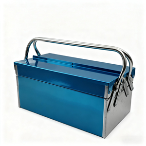 Bộ Phận Chuyên Nghiệp Kim Loại Hộp Công Cụ Xách Tay Hai Lớp Ba-Hai Lớp Tùy Chỉnh OEM Sắt Công Cụ Lưu Trữ Hộp - Product Image 2