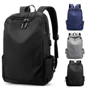 Minimalist Nylon <b>Backpack</b> <b>Men</b> Water Resistant 20-35L Capacity Interior Zipper Pocket Arcuate Shoulder Strap Multi Functional - Product Image 1