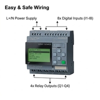 Module de Contrôleur Logique PLC LOGO 6ED1055-1CB10-0BA2 Contrôleur Programmable Mémoire EPROM/EEPROM 220V pour l'Automatisation Industrielle