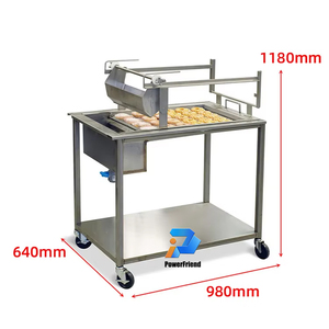 Thực phẩm máy tự động Donut Fryer Icing với giá thấp - Product Image 3