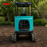 Prix Super Réduits Mini-Excavatrice Compacte Landward, Petite Machine d'Excavation, Mini-Excavatrice Chinoise