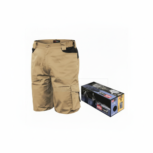 Men'<b>s</b> Stretch Bermuda Shorts with Comfortable '<b>Box</b>' Fit - Product Image 1