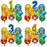 Ensemble de ballons en feuille métallique pour les décorations de fête d'anniversaire, de remise de diplôme et du Nouvel An chinois pour les enfants
