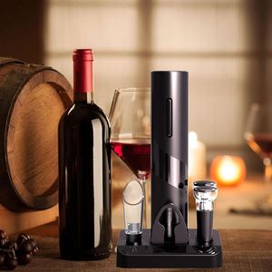 Sacacorchos Eléctrico Automático de Metal Sostenible de Último Diseño, Set de Decantador de Vino, Regalo Personalizado con Logotipo para Fiestas, ¡Gran Venta! - Product Image 5