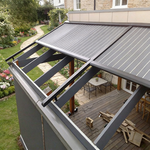 Pérgolas Personalizadas DIY, Toldos con Rejillas, Techo de Rejillas, Pérgola de Aluminio - Product Image 2