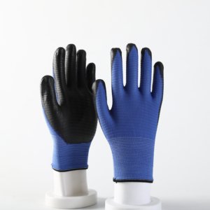Best selling <strong>Nitrile</strong> Coated Oilfield Anti Slip Waterproof Acid And Alkali Resistant <strong>Gloves</strong> Mechanic <strong>Glove</strong> - Product Image 3