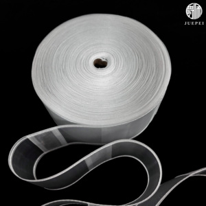 JP Factory Direct Premium Sheer White Roman Shade Pull Tape Cinta duradera <span class=keywords><strong>para</strong></span> accesorios de tratamiento de ventanas - Product Image 2