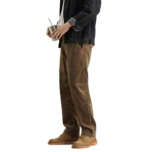 <span class=keywords><strong>Pantaloni</strong></span> in <span class=keywords><strong>Velluto</strong></span> <span class=keywords><strong>a</strong></span> <span class=keywords><strong>Coste</strong></span> di Alta Qualità, Vita Elastica, 100% Cotone, Vita Media, Anti-restringimento, Colore Sfumato, OEM - Product Image 4