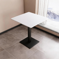 Ensemble de banquettes de restaurant avec table et 2 chaises, sièges en bois, mobilier de salle à manger commercial, gain de place pour café, hôtel, vente en gros