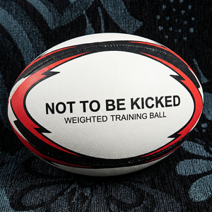 Ballon de rugby professionnel personnalisé cousu main pour match et entraînement, léger, durable, écologique, poids Champion King - Product Image 1