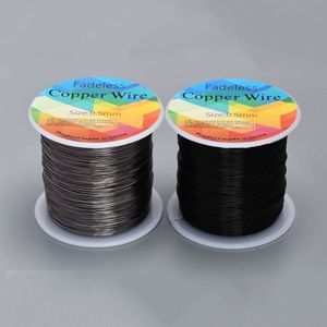 <span class=keywords><strong>Filo</strong></span> di Rame per Artigianato 100M, Inossidabile e Inalterabile, 0.2-0.5mm, 24 Colori, per Gioielli Fai da Te, Perline, Tessitura, Macramè, Avvolgimento, Ingrosso - Product Image 4