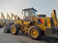 Hochwertiger 2,0m³ Radlader FL936H Frontlader 3-Tonnen-Lader mit Schneeschieber und Steinschaufel zum Verkauf