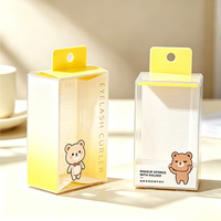 Boîte en PP imprimée personnalisée, boîte de présentation transparente en PET, emballage cosmétique en PVC transparent, boîtes en plastique pour outils de maquillage
