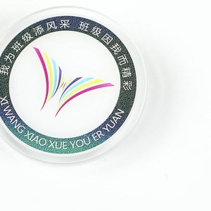 Porte-clés en acrylique Qi Kang, étiquette de nom personnalisée, emblème personnalisé, cadeau pour la promotion de la classe - Product Image 5