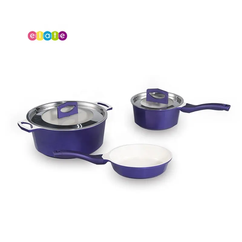 Gourmet Kitchen Selection diecast Aluminum Non Stick Cookware Sets Pots and Pans sets