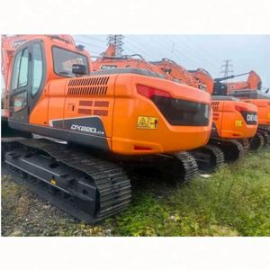 Excavadora de cadenas DX220, 22000 kg de peso operativo, motor potente y sistema hidráulico, mejor precio - Product Image 4
