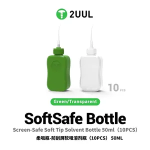 Botella de Solvente 2UUL <span class=keywords><strong>CL51</strong></span> CL52 SoftSafe de 50 ml, Botella de Dispensación de Precisión con Punta Suave para Reparación de Teléfonos y Electrónicos - Product Image 2