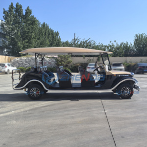 Nuevo Carro de Turismo Eléctrico de Alta Calidad, Estilo Vintage, Carro de Golf Retro Clásico, Vehículo Turístico en Venta - Product Image 5