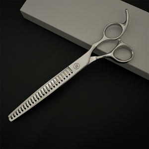 Ciseaux professionnels à effiler les poils de 8 pouces en acier inoxydable 440C pour toilettage canin - Product Image 5