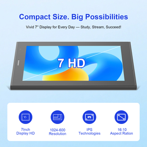 แท็บเล็ต C Idea ลดราคาพิเศษ รับผลิตแบบ ODM/OEM แท็บเล็ตพีซี 7 นิ้ว ระบบแอนดรอยด์ แรม 8GB รอม 256GB สำหรับธุรกิจและความบันเทิง-สีดำ - Product Image 4
