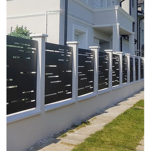 Paneles de Cerca de Aluminio Decorativos para Exteriores de Alta Calidad y Bajo Costo, Privacidad, Listones Horizontales Metálicos para Jardín y Patio - Product Image 3